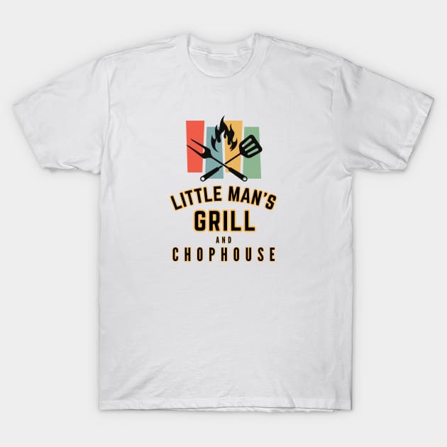 Little Man's Grill & Chophouse - Kid's design T-Shirt by JAHudson